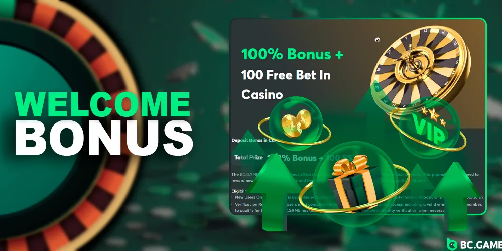 Get a special welcome bonus for India