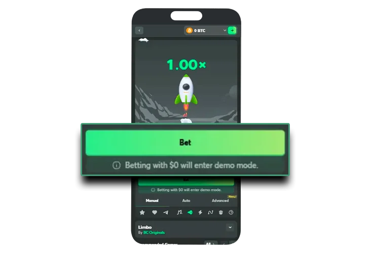 Start button for the Limbo game