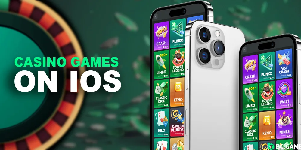Casino games for iOS devices